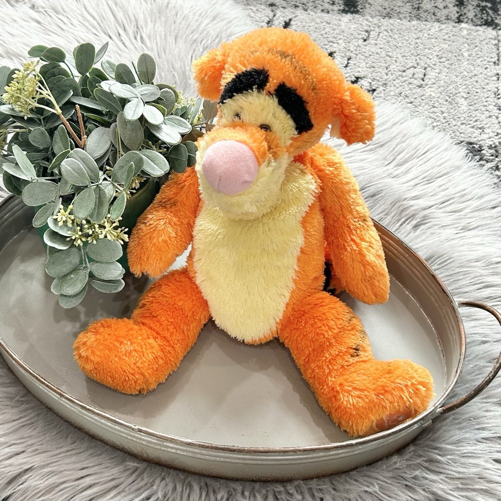 TIGGER Disney Store Authentic Winnie the Pooh - Medium Soft Plush 15" Toy